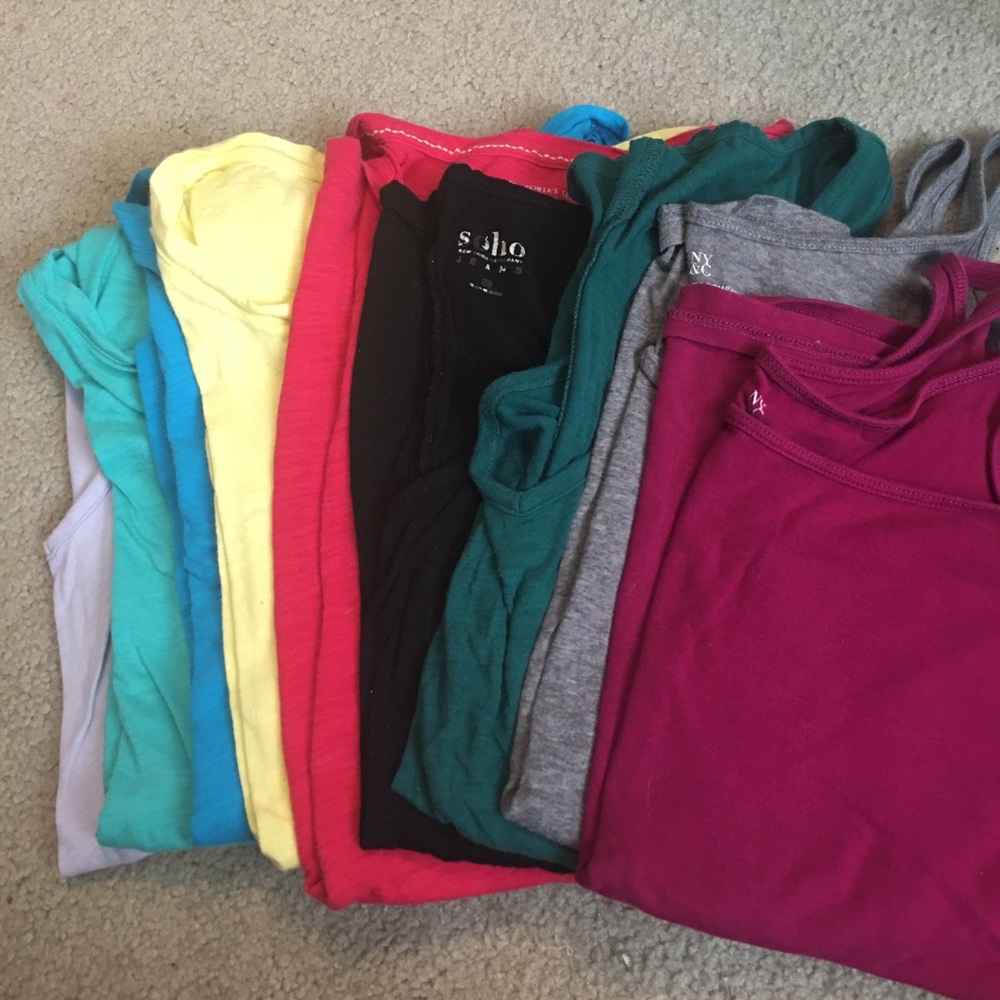 9 Tanks and T-Shirt!!